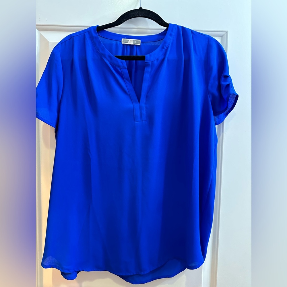 Like New Bright Blue Blouse